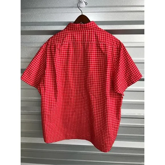 NWT Red Daniel Cremieux Short Sleeve Button Down Shirt Size 2XL - Picture 14 of 14